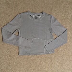 VUORI, LONG-SLEEVE TEXTURED CHILLED OUT TOP